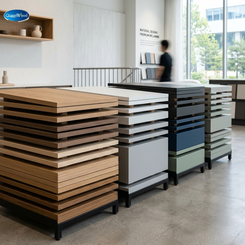 Plywood Phủ Melamine